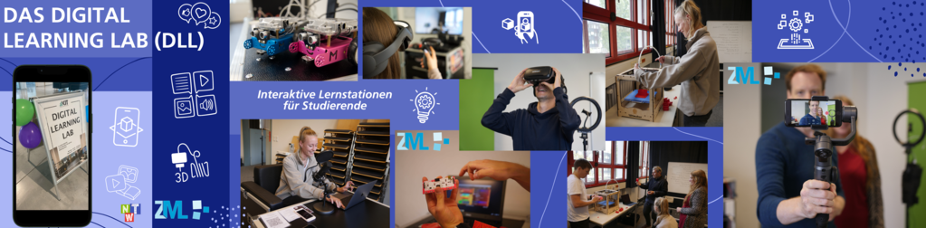 Bilder des Digital Learning Lab