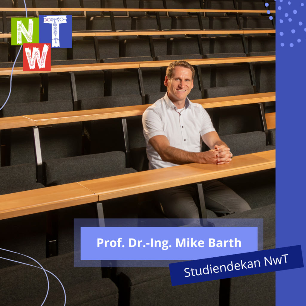 Bild von dem Studiendekan Prof. Dr.-Ing. Mike Barth